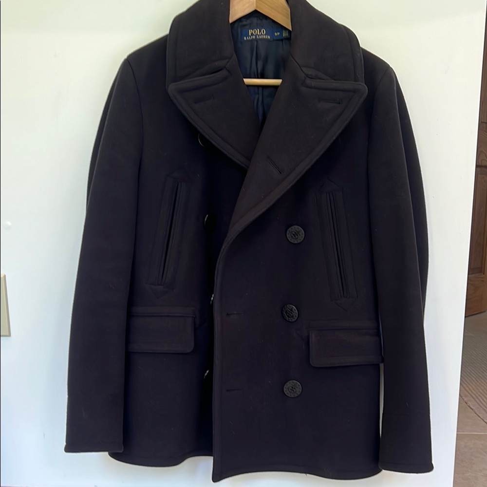 Polo by Ralph Lauren Men's Black Peacoat
